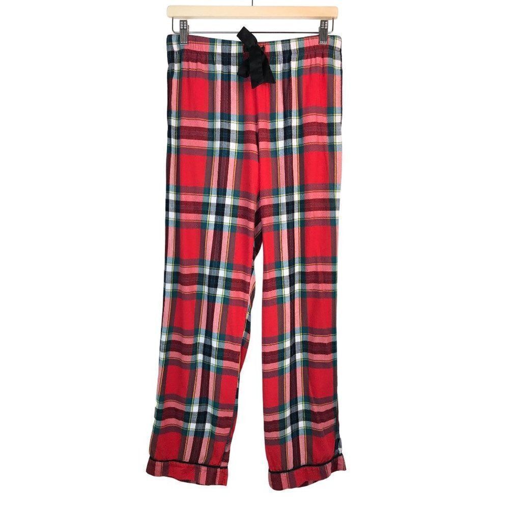 Victoria's Secret Red Plaid Pajama Bottoms Size Small